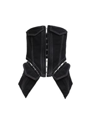 Corset de mezclilla con bolsillos