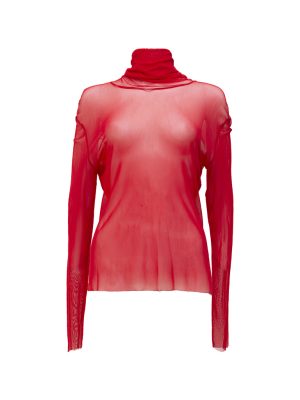 Top mesh rojo
