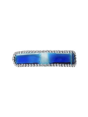 Cinturón con placa de gel azul