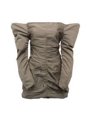 Vestido mini drapeado