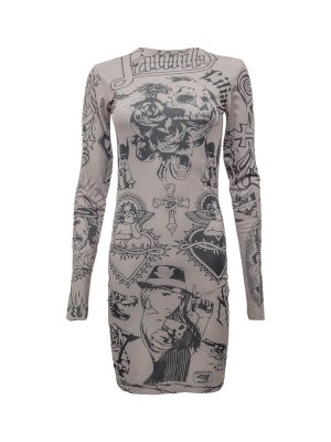 Vestido print tatuejes